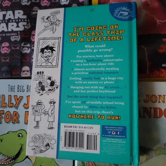 MIDDLE SCHOOL FROM HERO TO ZERO HARDBACK BOOK JAMES PATTERSON - Picture 3 of 8